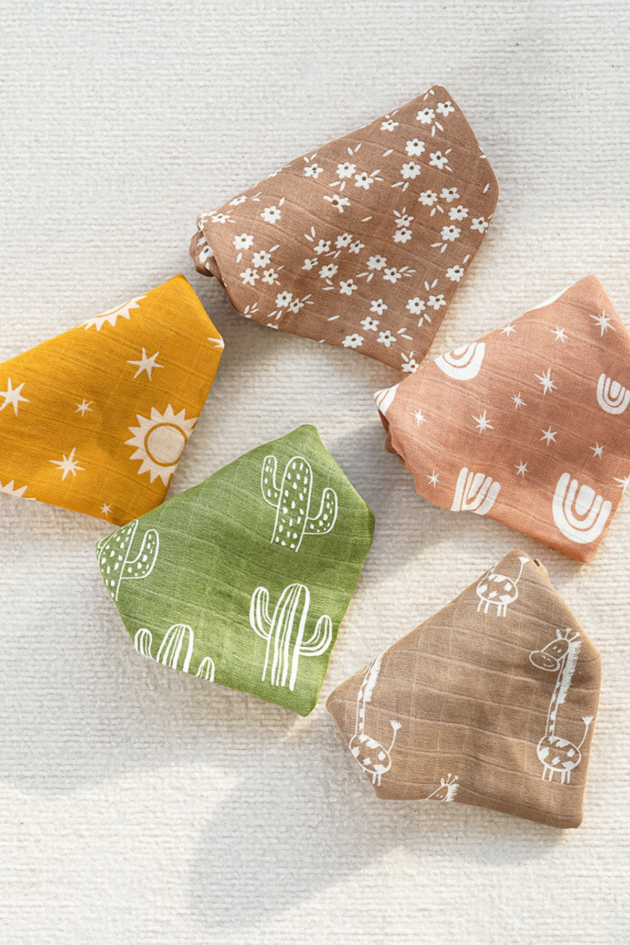 Tuto Swaddle de muselina y bambú - Imagen 2