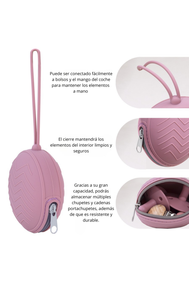 Estuche portachupetes de silicona - Imagen 5