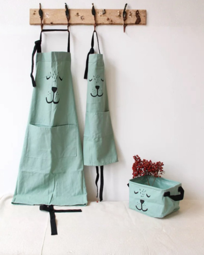 Delantal de cocina y manualidades infantil
